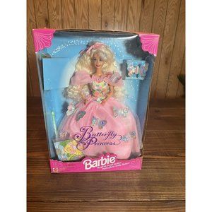 1994 Mattel Butterfly Princess Barbie Doll #13051 1990s NRFB NIB